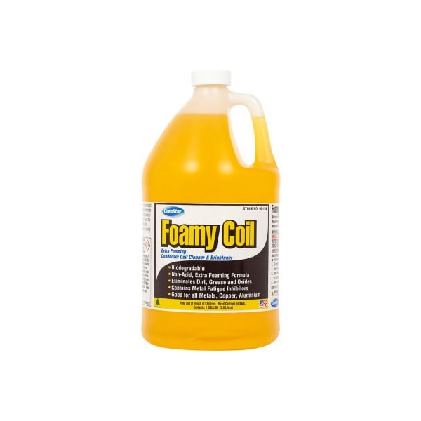 Comstar Intl Foamy Coil Rinse Coil Cleaner 1 Gal. 90184* Zoro